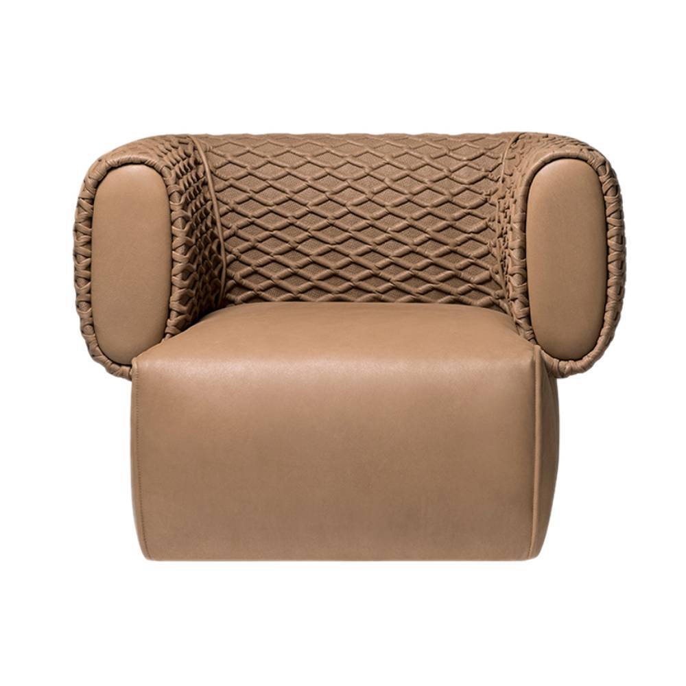 Hug Pouf: Rhomboid Pattern by Hessentia | Haute Living