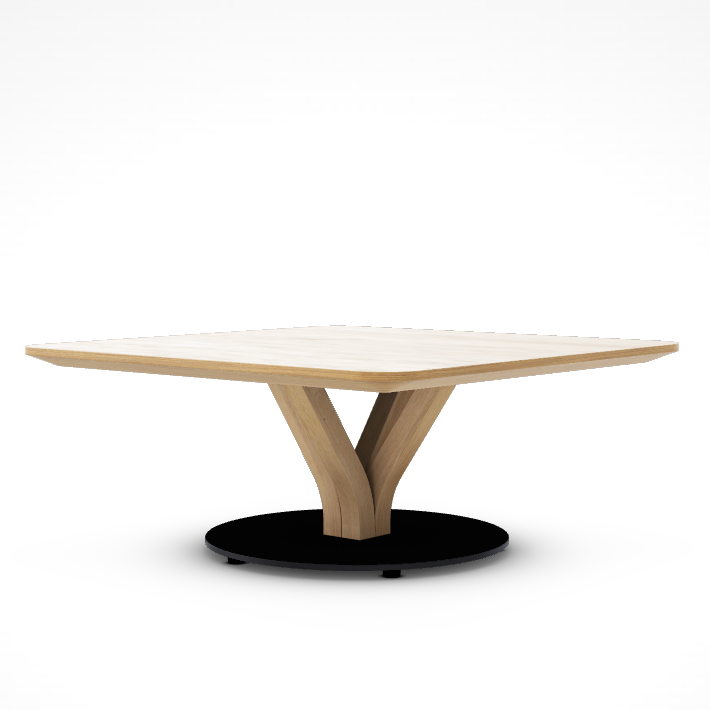 Bloom Central Dining Table - Round by Ton | Haute Living